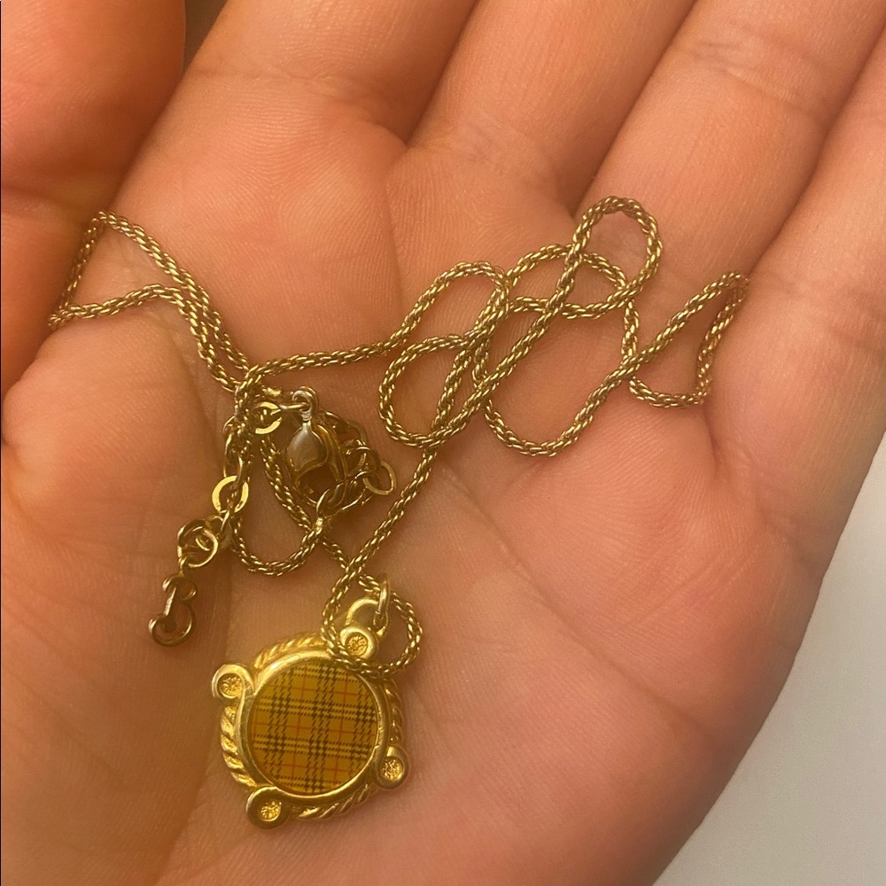 Burberry Gold and Silver Necklace - Picture 9 of 9
